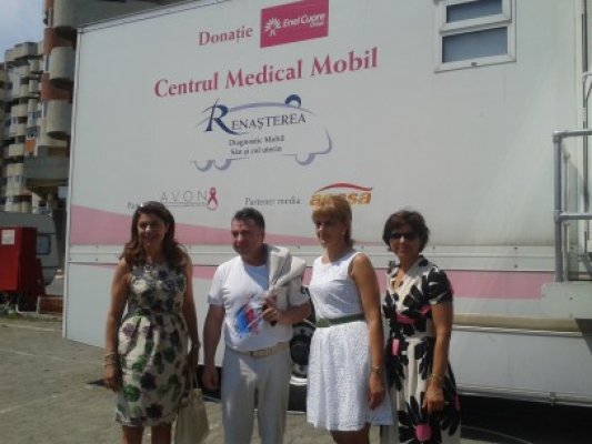 Investigaţii medicale gratuite pentru sân şi col uterin, la Năvodari. Declaraţii: Mihaela Geoană